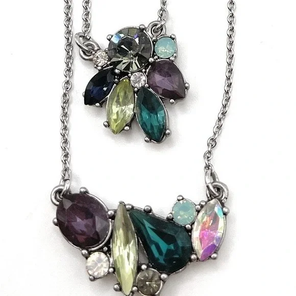 Chloe + Isabel Midnight Two Row Necklace - Picture 1 of 2